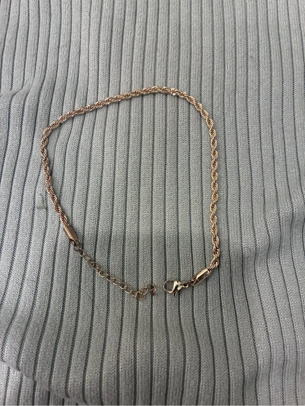 Gold Sailboat Rope Bracelet